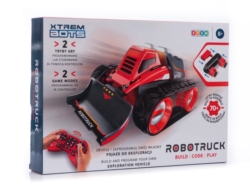 Robot Robotruck Xtrem Bots - tył pudełka