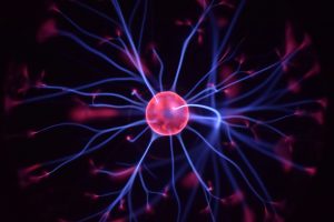 Ilustracja przedstawiające połączenie nerwowe.