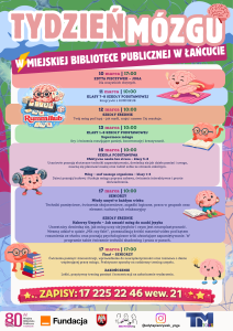PLAKAT TYGODNIA MÓZGU