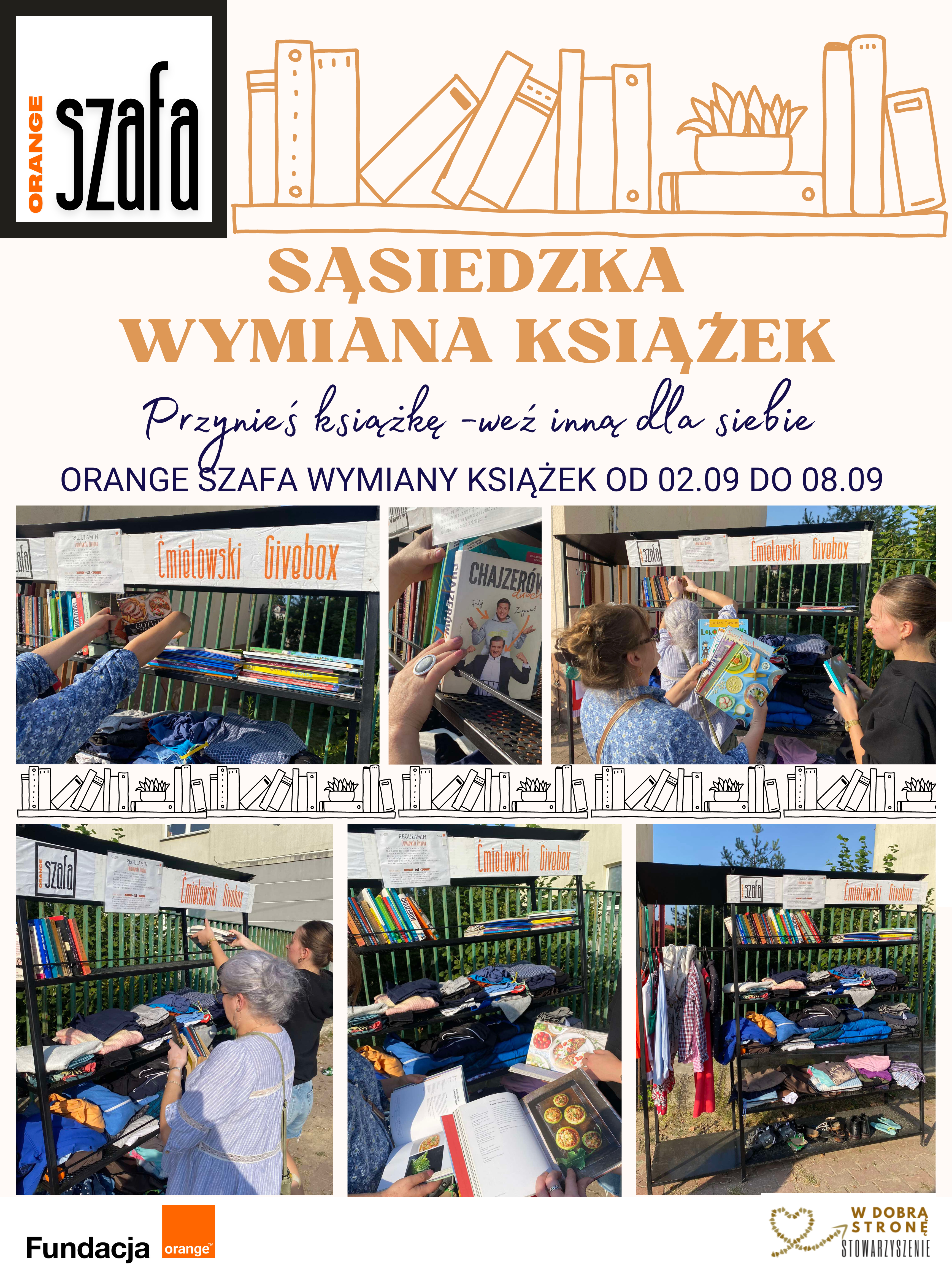 plakat promocyjny orange szafa