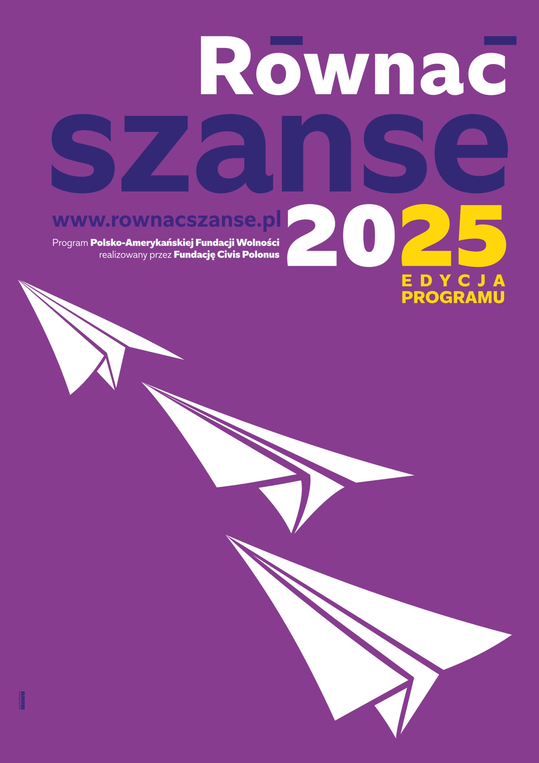 Plakat promocyjny programu 