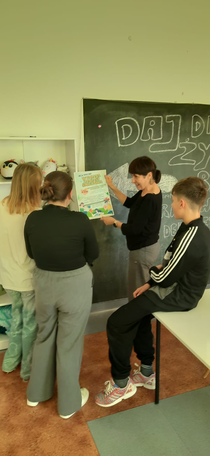 akcja wymiana zamiast śmietnika