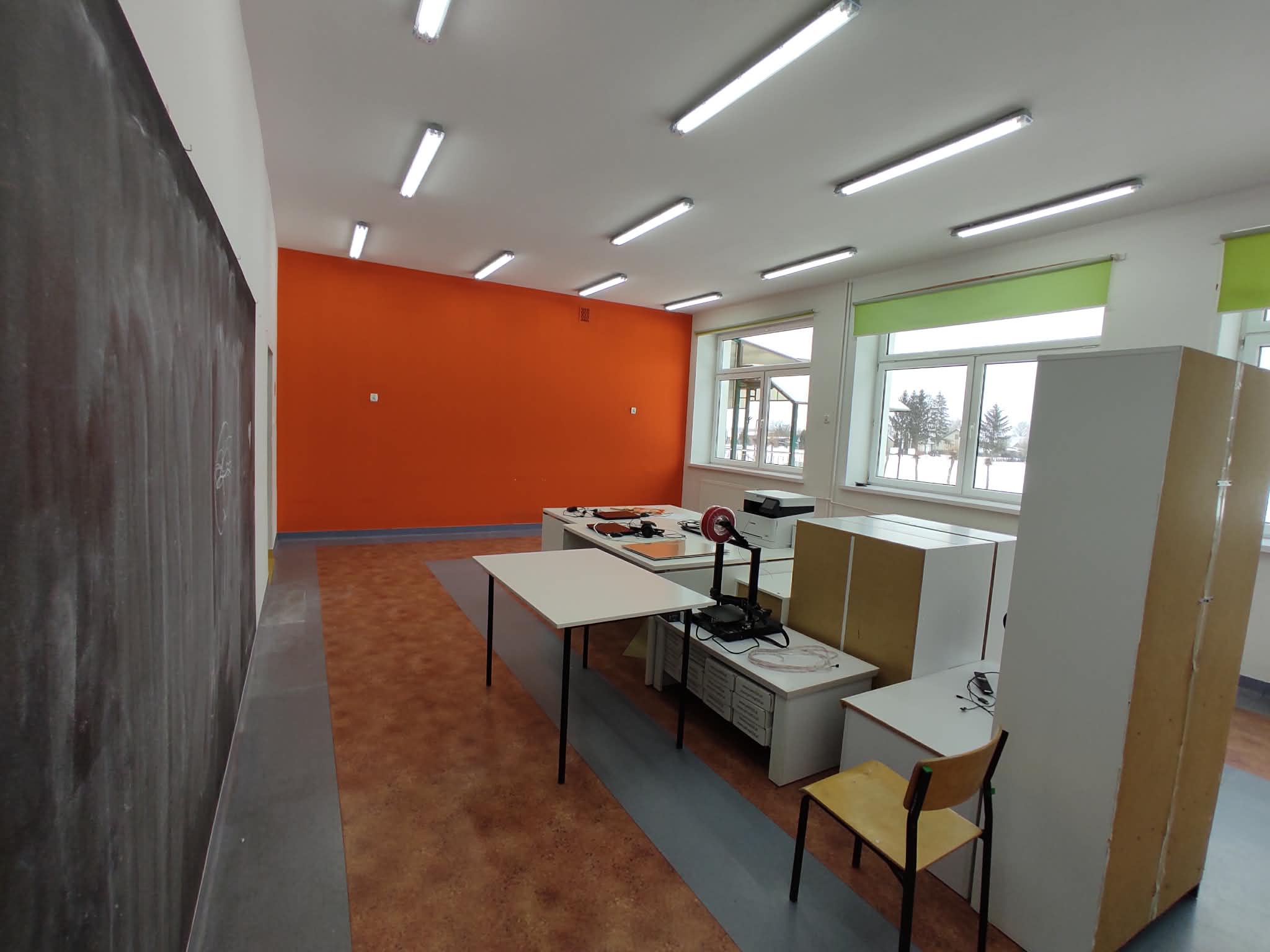 Remont w Pracowni Orange w Dębowej Kłodzie