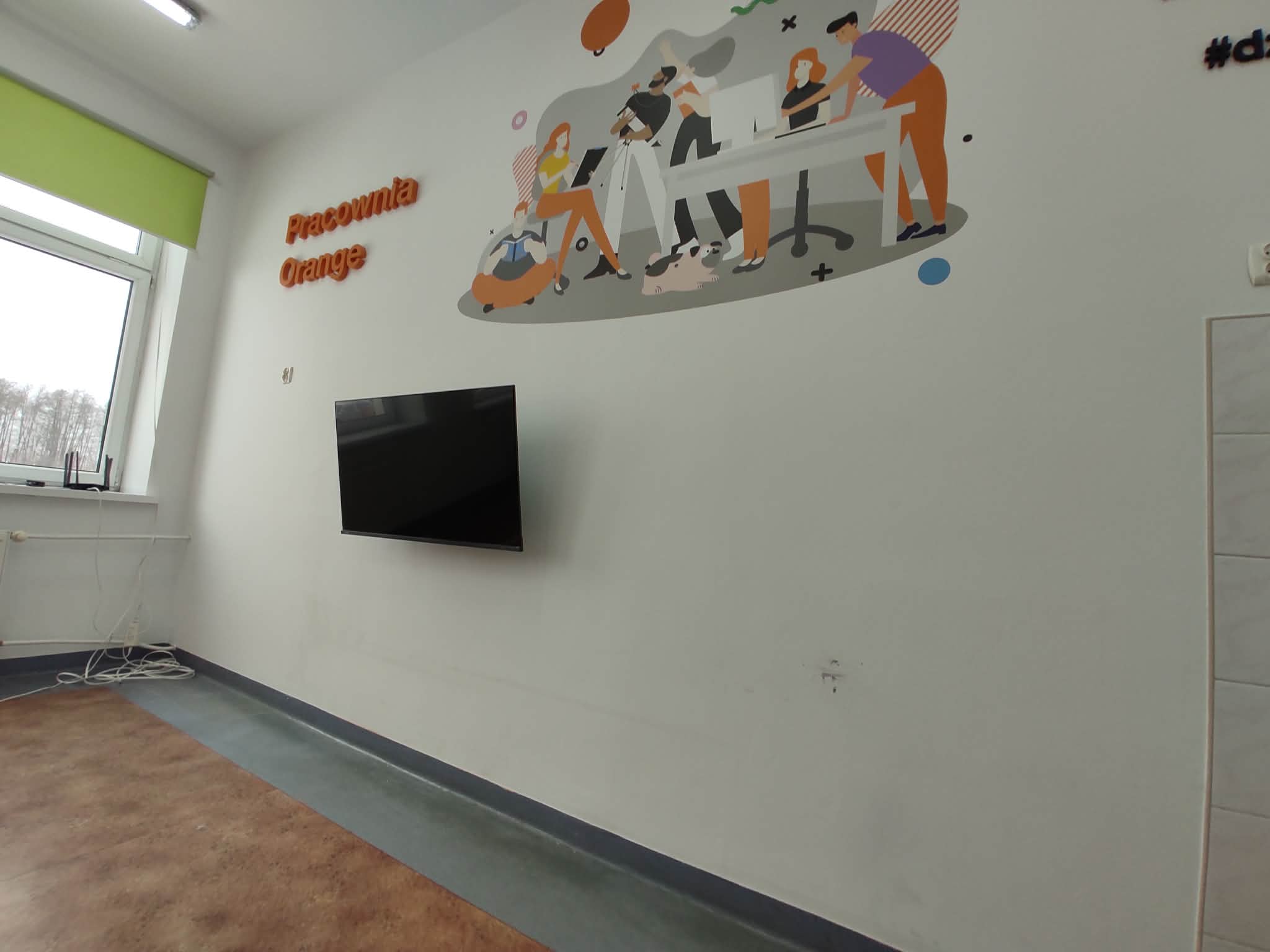 Remont w Pracowni Orange w Dębowej Kłodzie