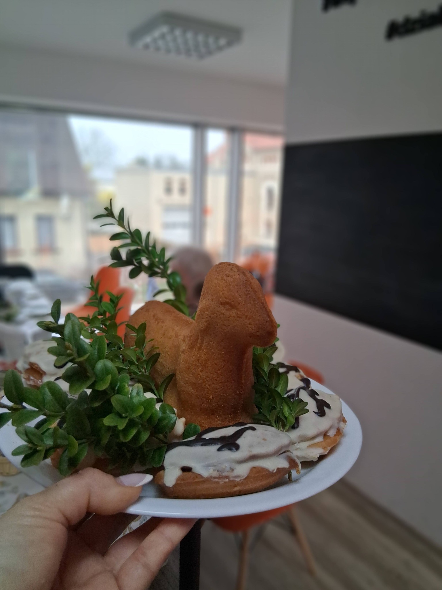 zdjęcie baranka z ciasta