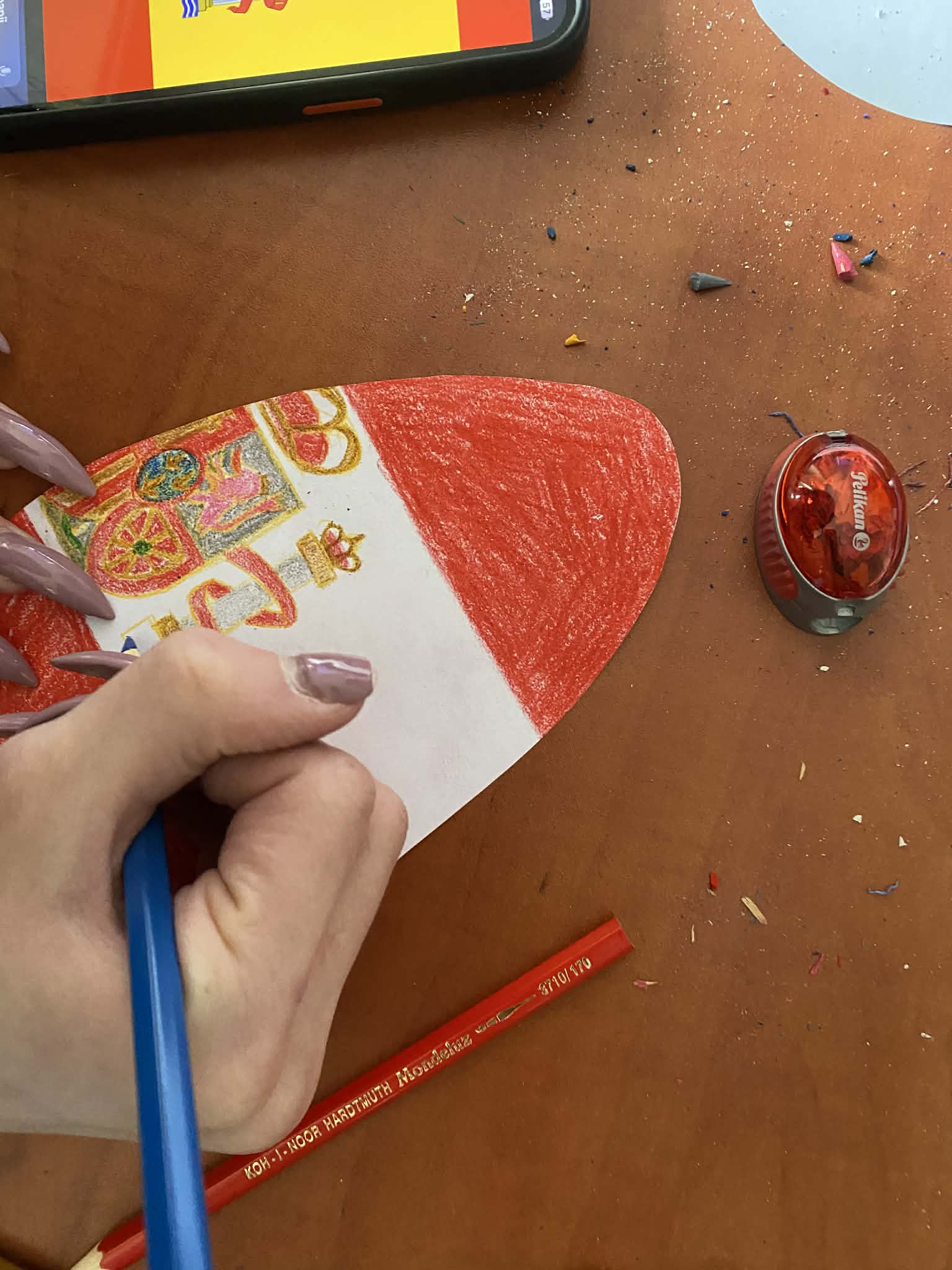 Jajko z flagą Hiszpani