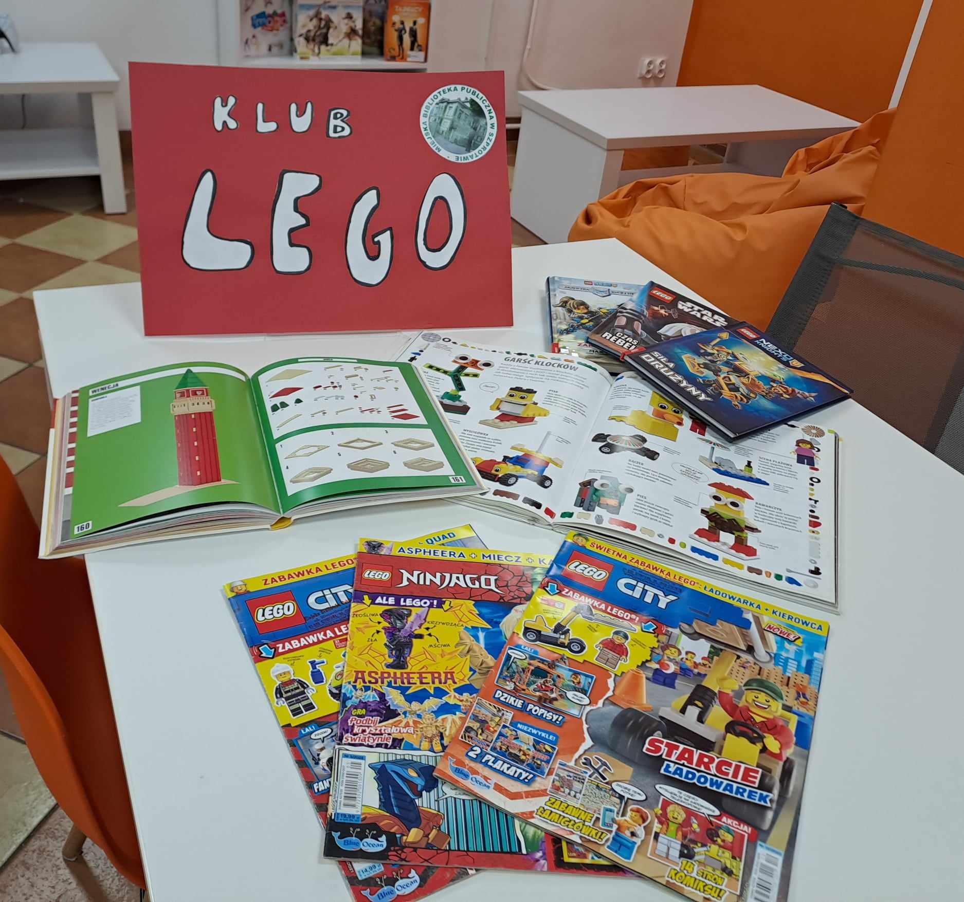Książki i gazety o klockach Lego