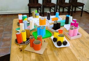 Stworzone na zajęciach przyborniki