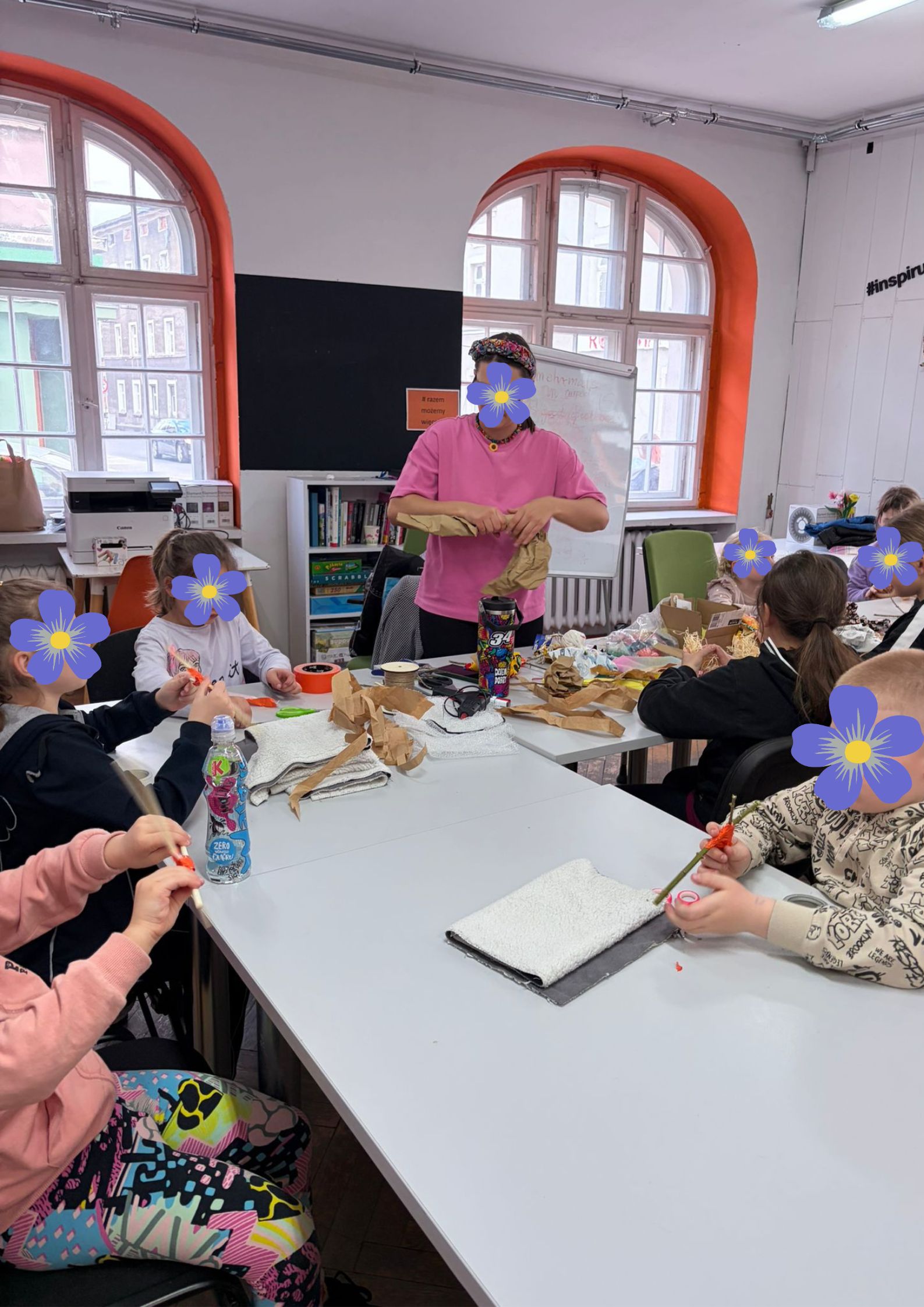 Warsztaty tworzenia marzanny.