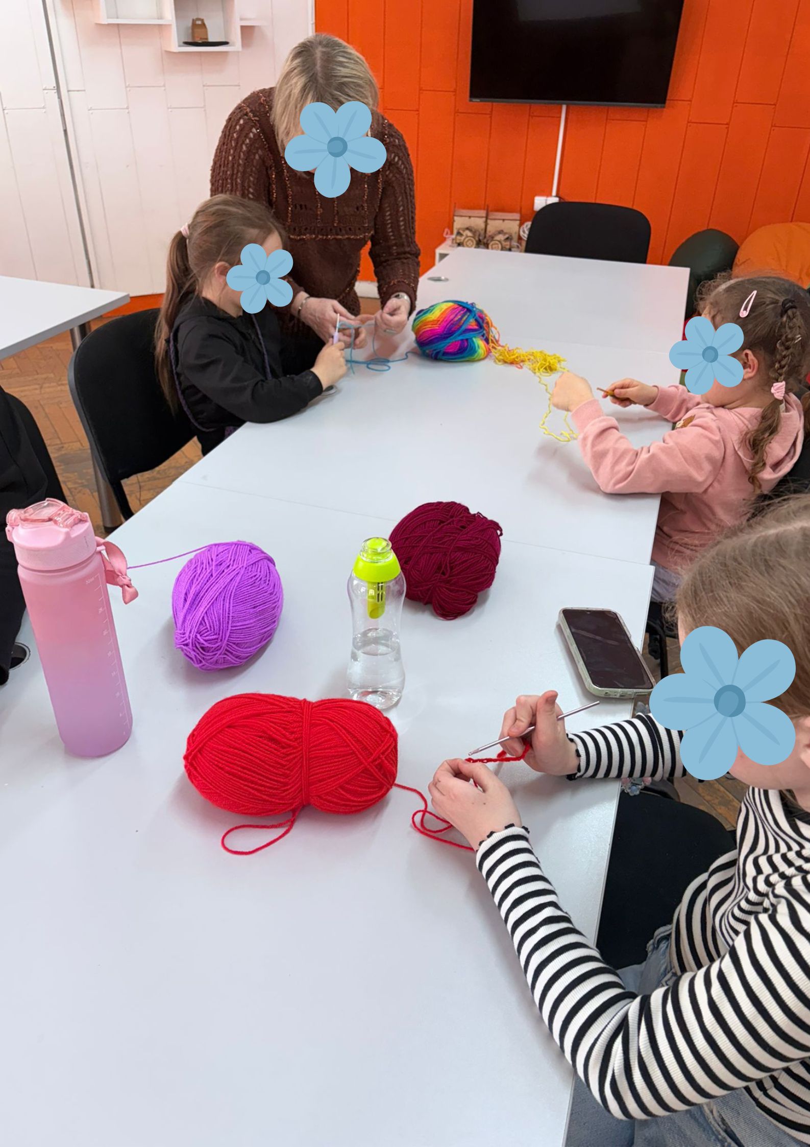 Tworzenie z włóczki.