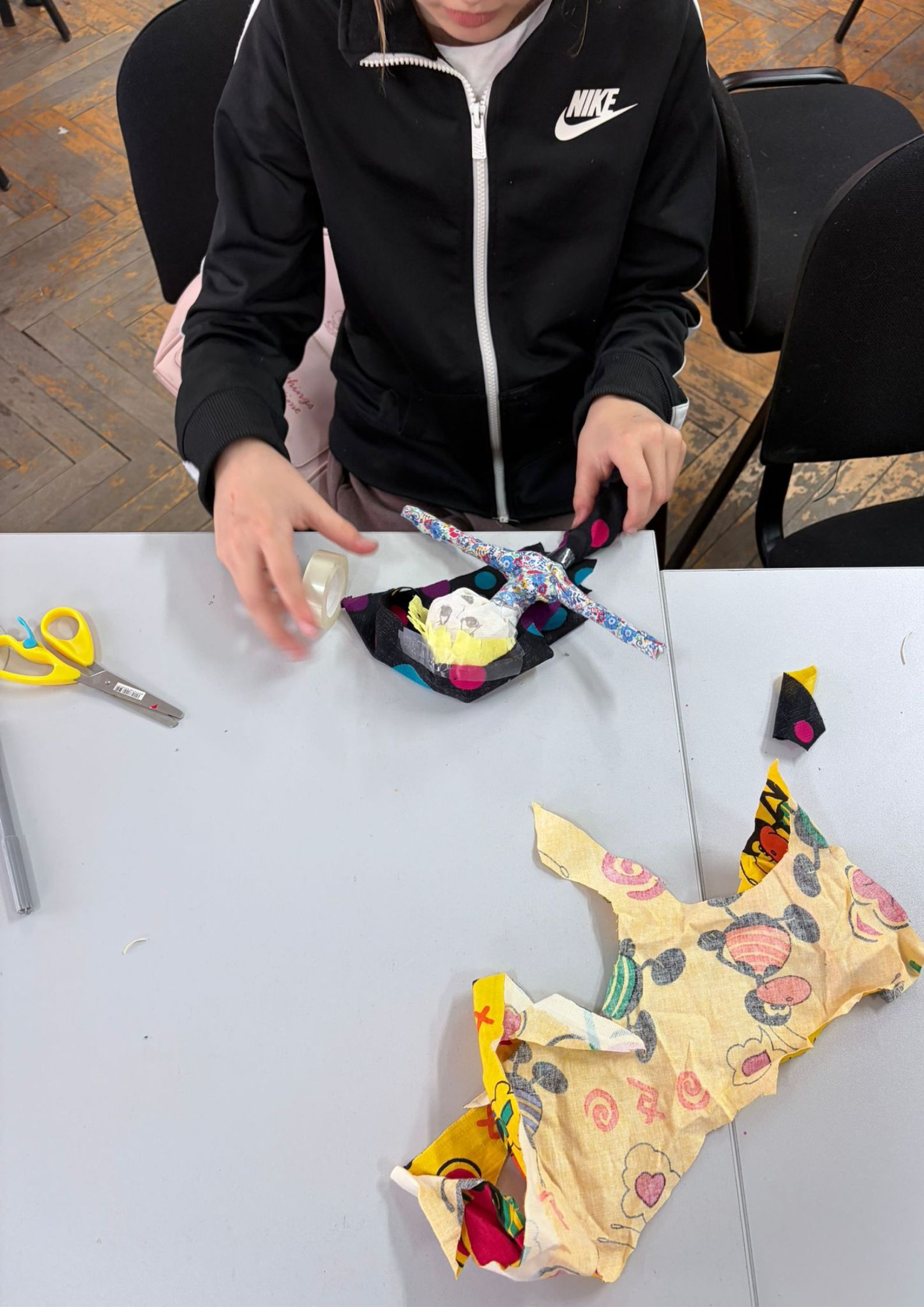 Warsztaty tworzenia marzanny.