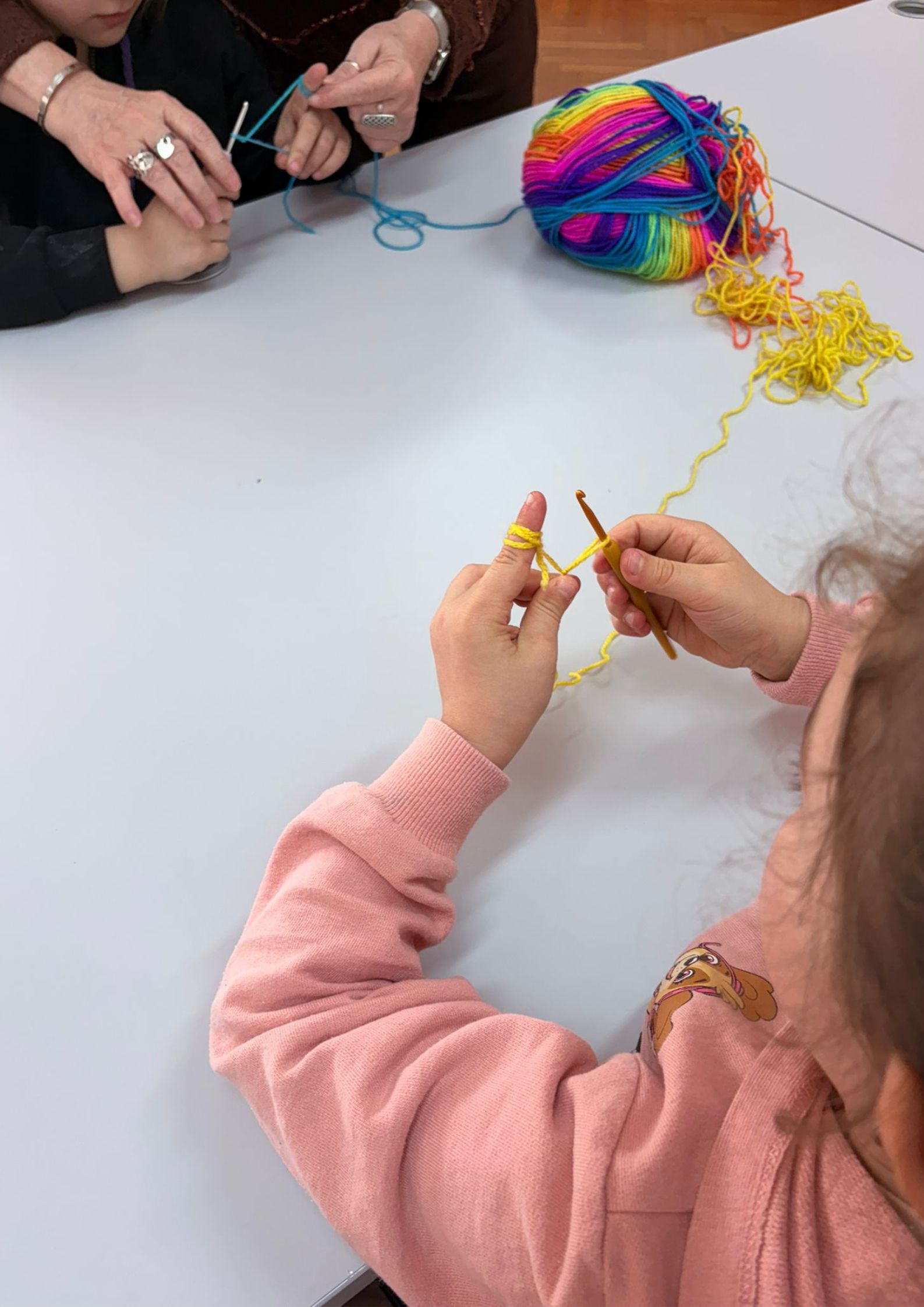 Tworzenie z włóczki.