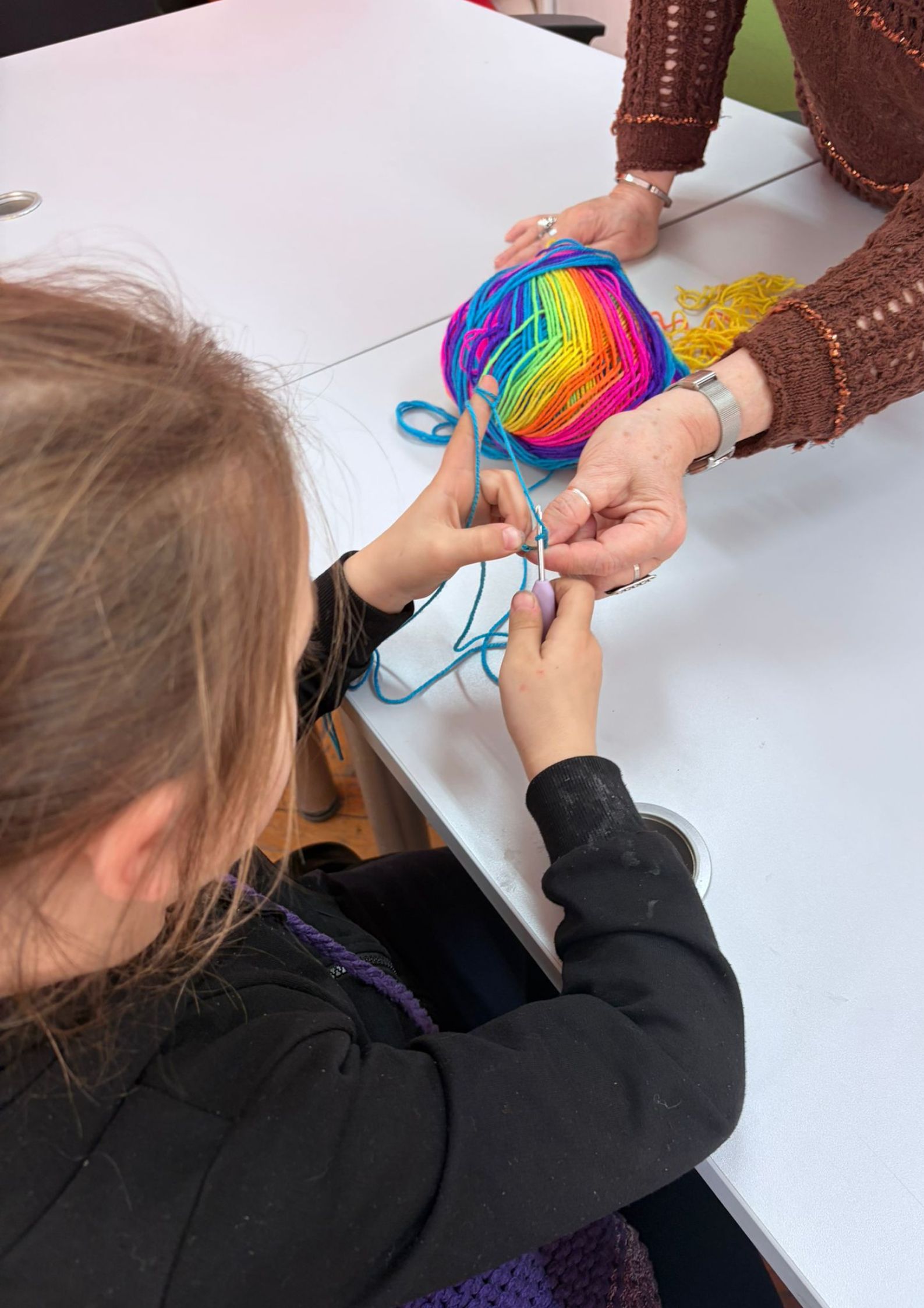 Tworzenie z włóczki.