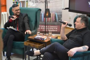 Michał Witkowski i dr Grzegorz Piekarski