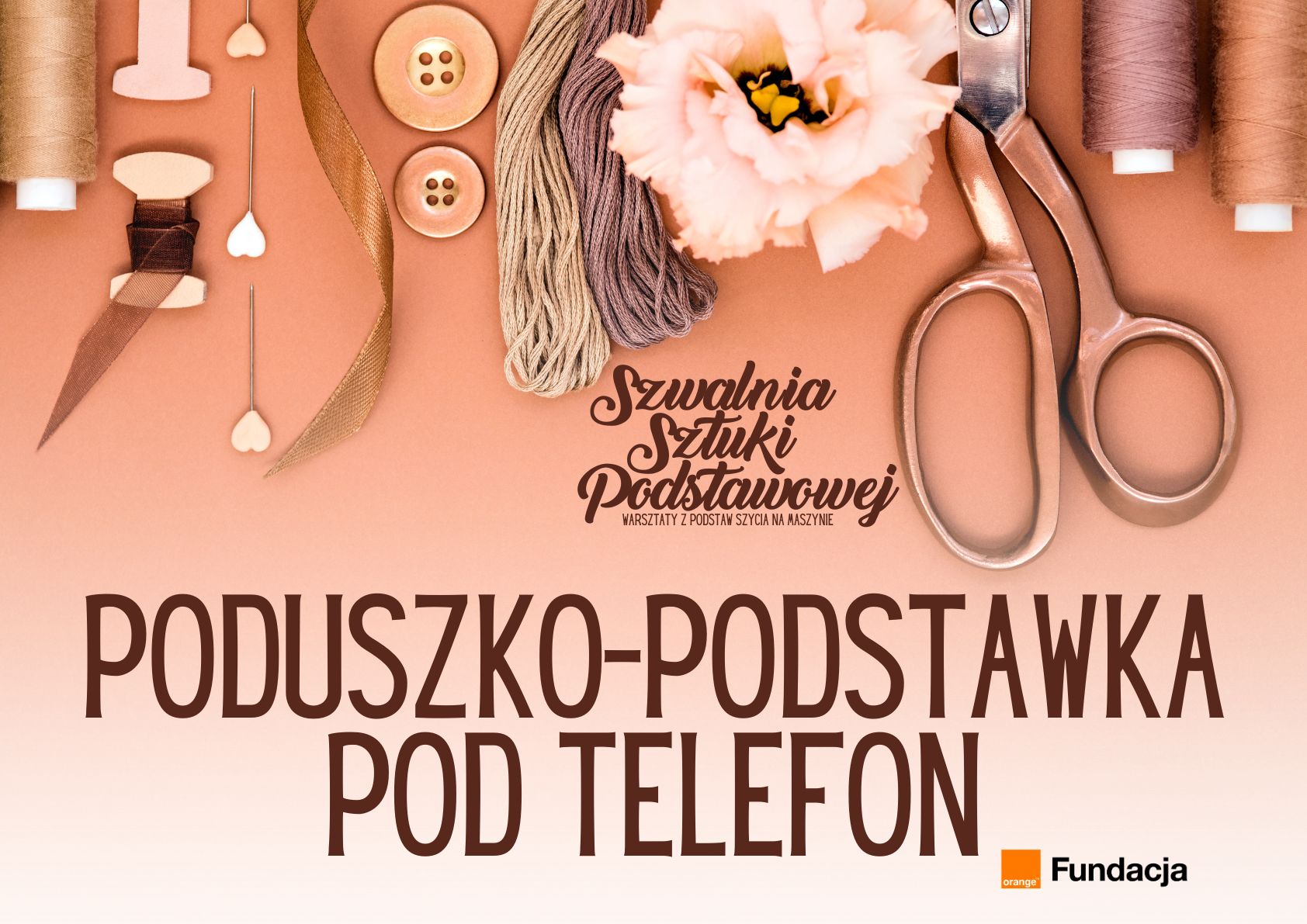 Instrukcja krok po kroku ze zdjęciami jak uczyć poduszko-podstawkę pod telefon