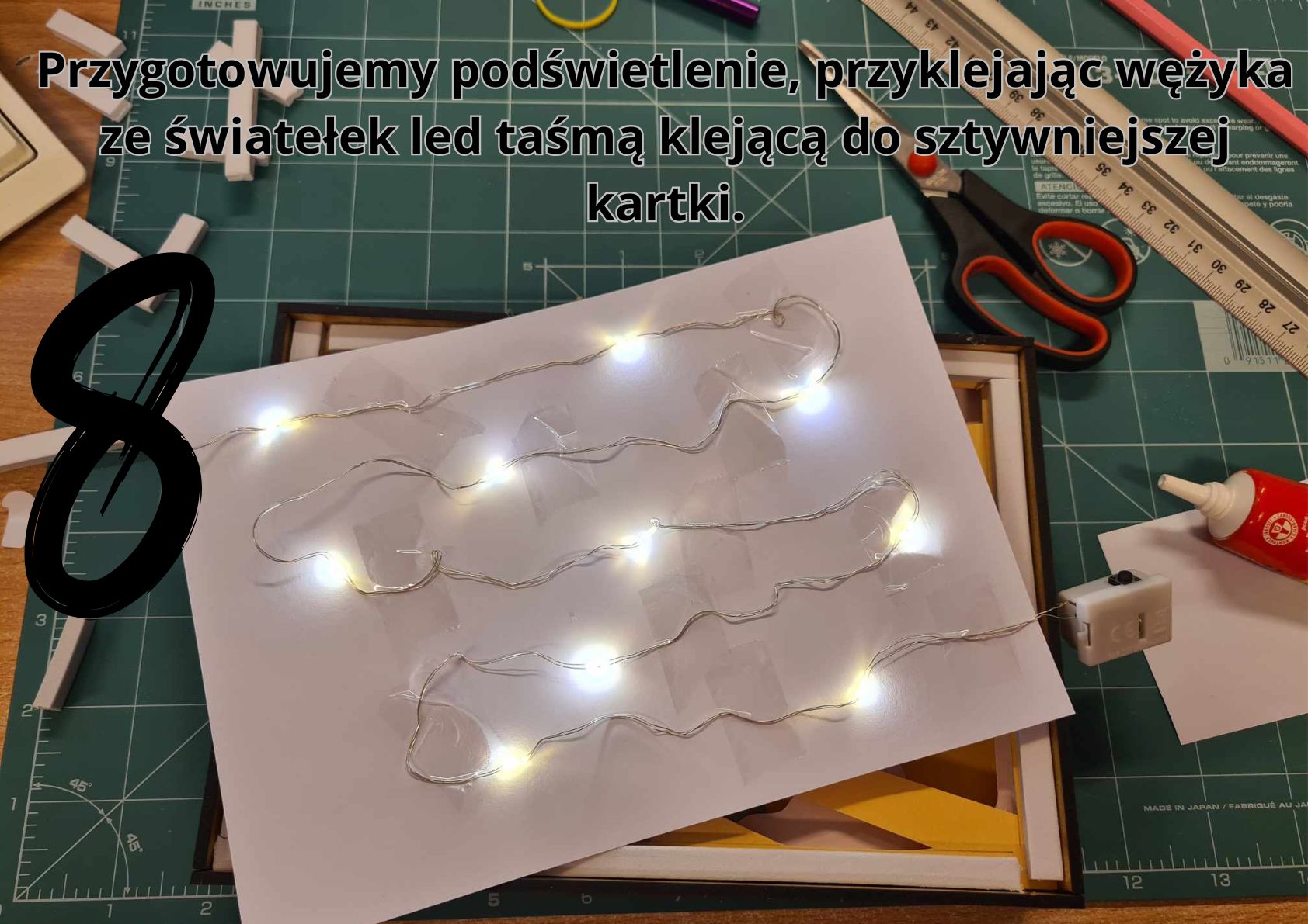 Instrukcja powstawania pudełka cieni