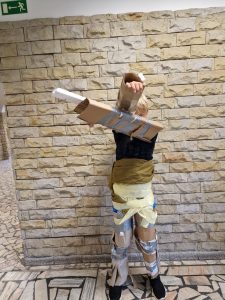 Sesja fotograficzna rewii szmacianej mody