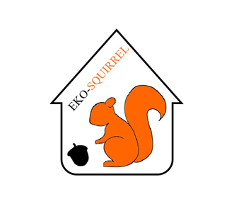 Logo projektu z wiewiórką