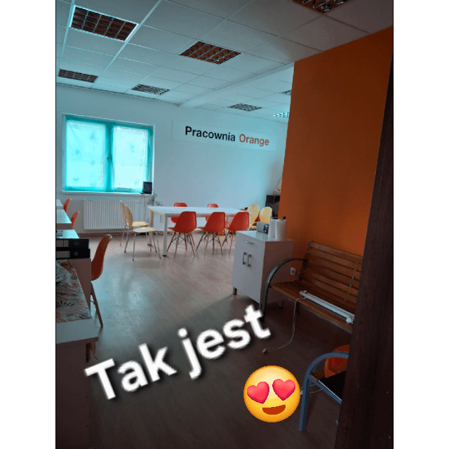 Zdjęcia Pracowni Orange po odświeżeniu