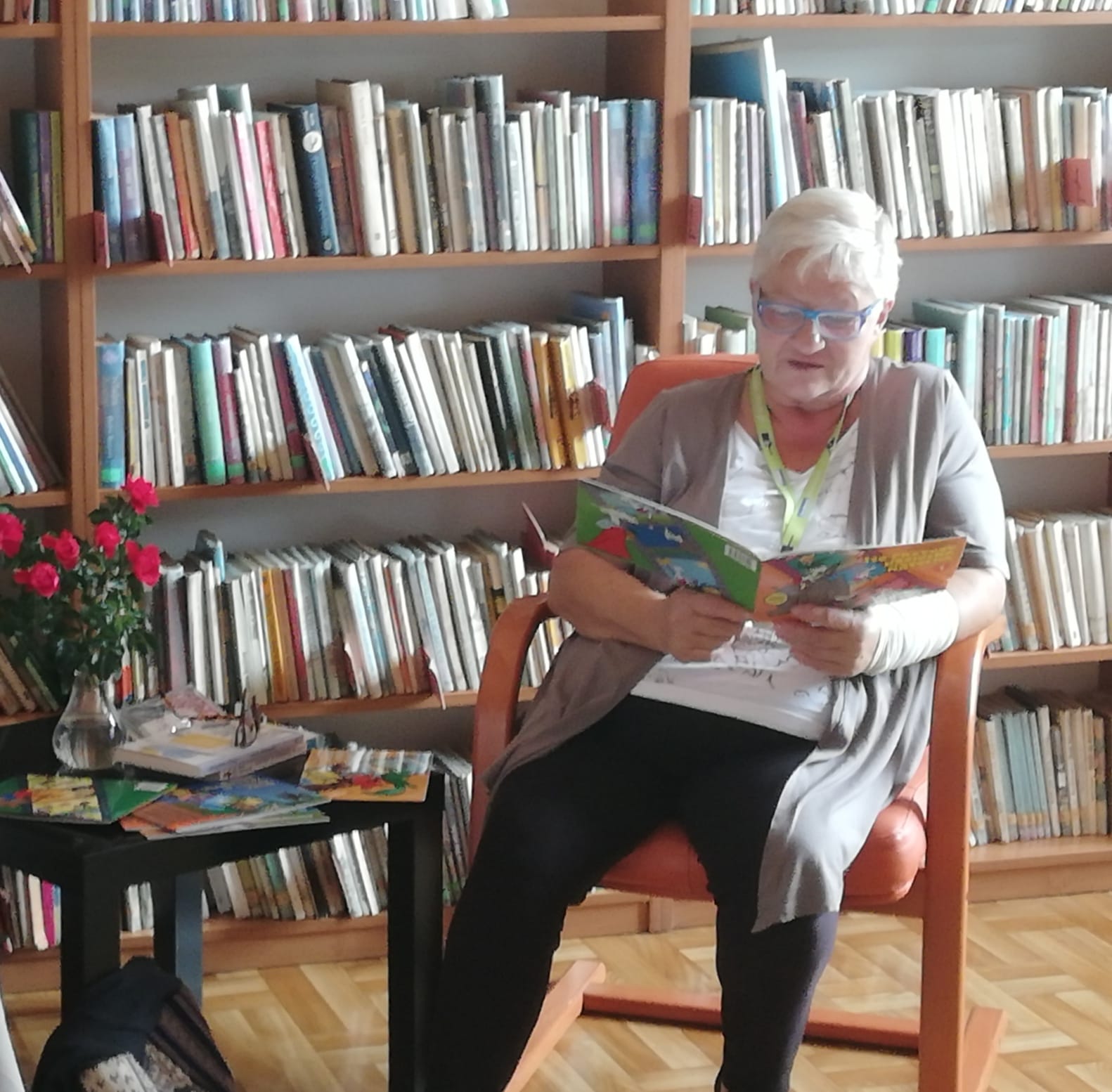 Babcia czyta