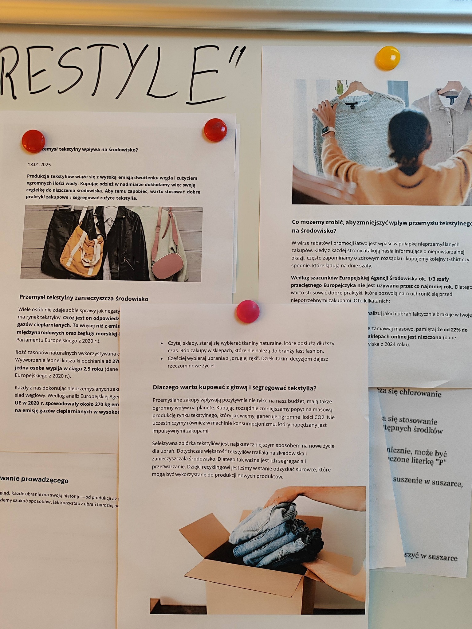 Rozmawiamy o odpowiedzialnej modzie