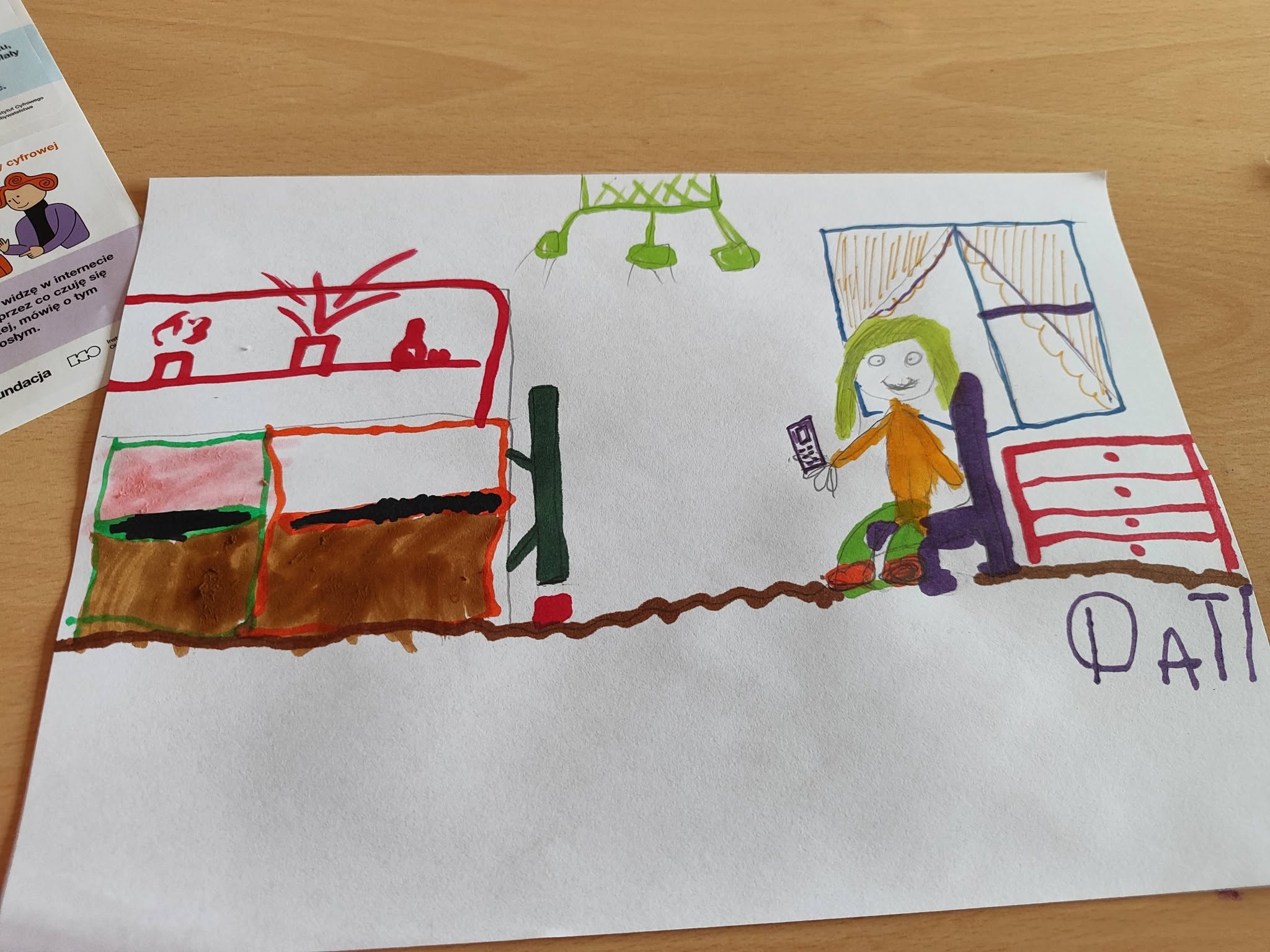 ja i komputer- praca plastyczna