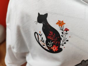 naplamka i uratowana koszulka