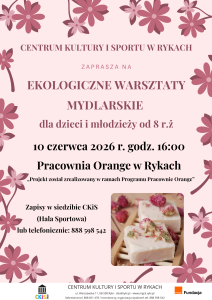 plakat na warsztaty