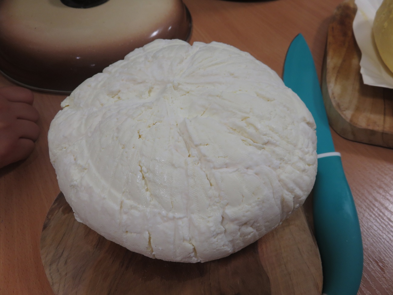 blok sera zrobiony własnoręcznie.