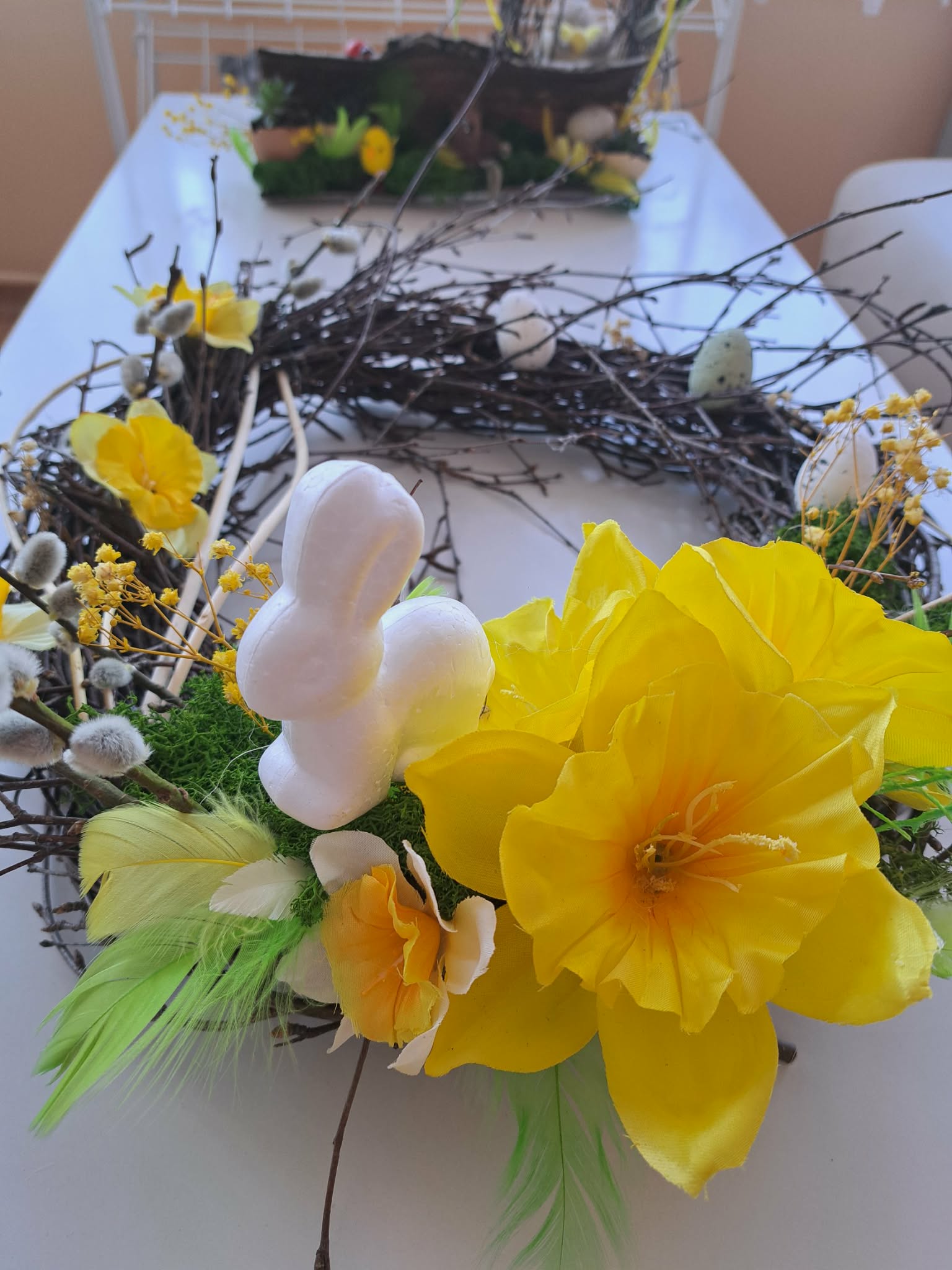 Wianek wielkanocny.