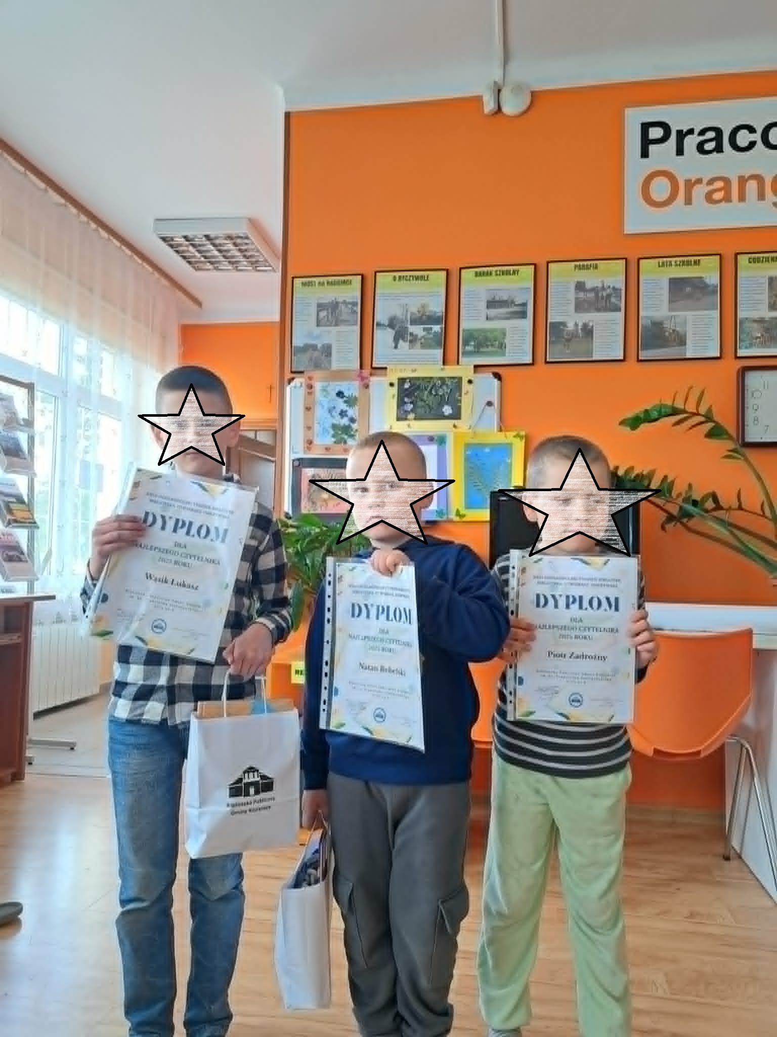 spotkanie z dziećmi w ramach obchodów Tygodnia Bibliotek
