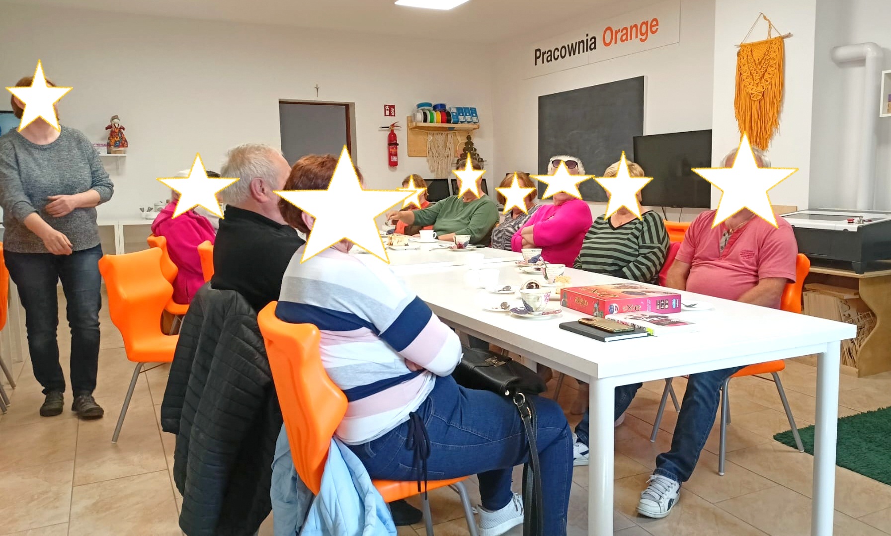 Pierwsze spotkanie z seniorami