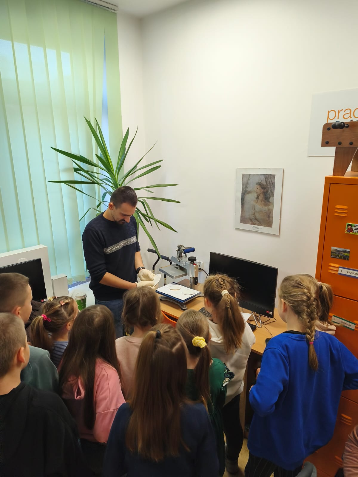 Warsztaty sublimacja - obsługa prasy płaskiej