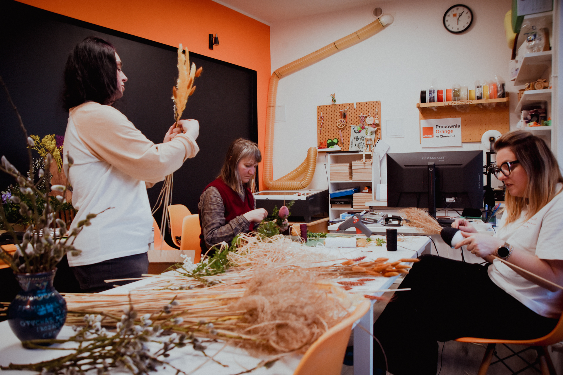 zdjęcia z robienia palm