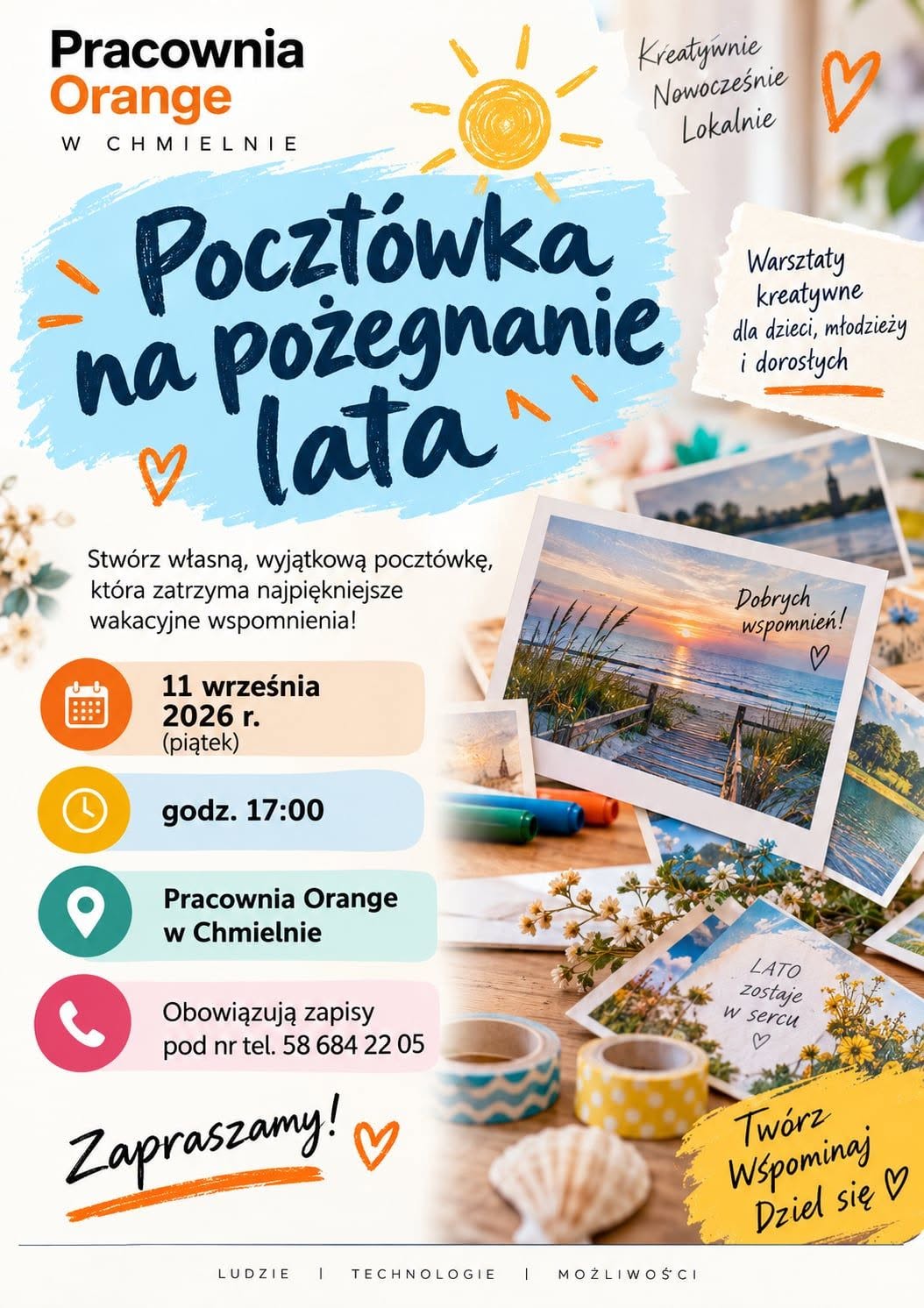 POCZTÓWKA NA POŻEGNANIE LATA