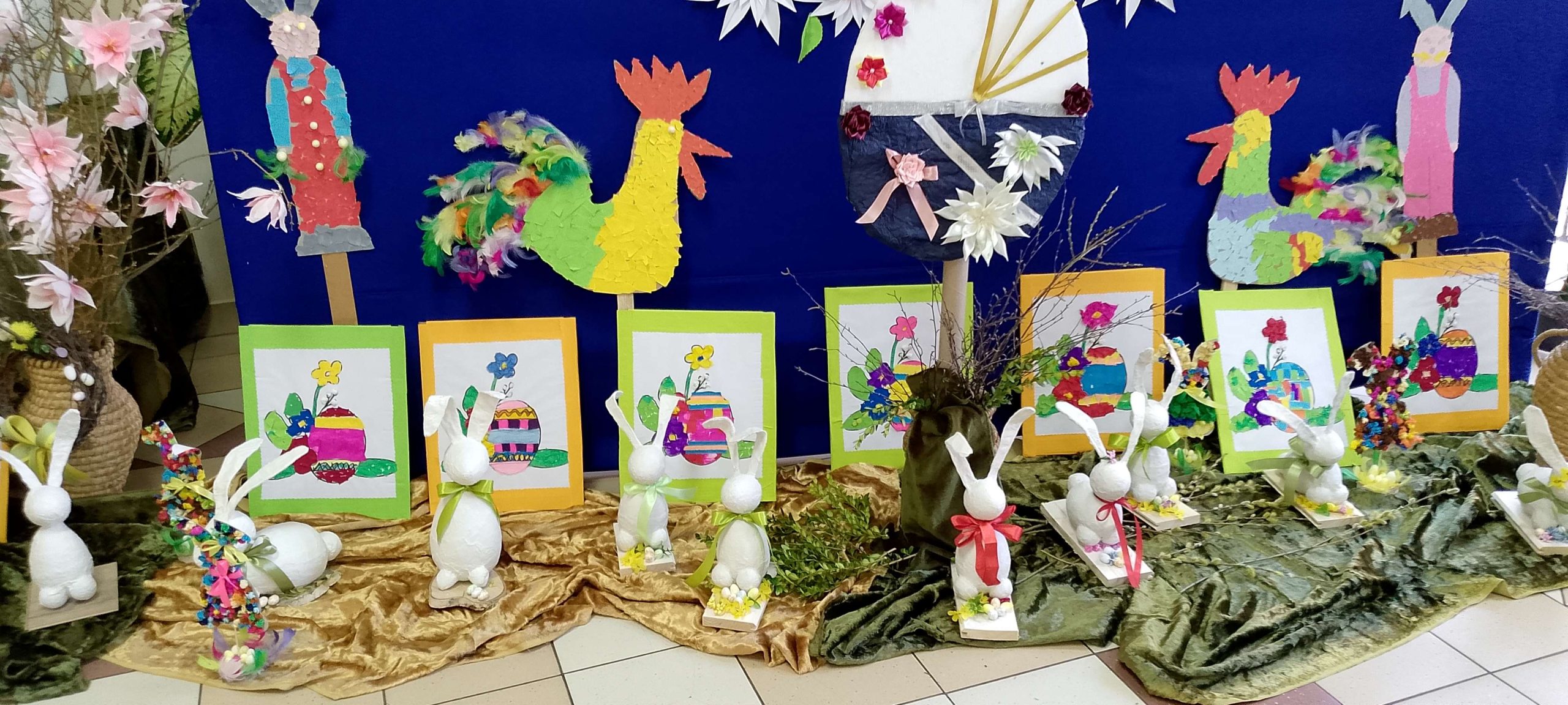 Prezentacja wykonanych ozdób wielkanocnych.