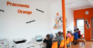 Pomieszczenie Pracowni Orange