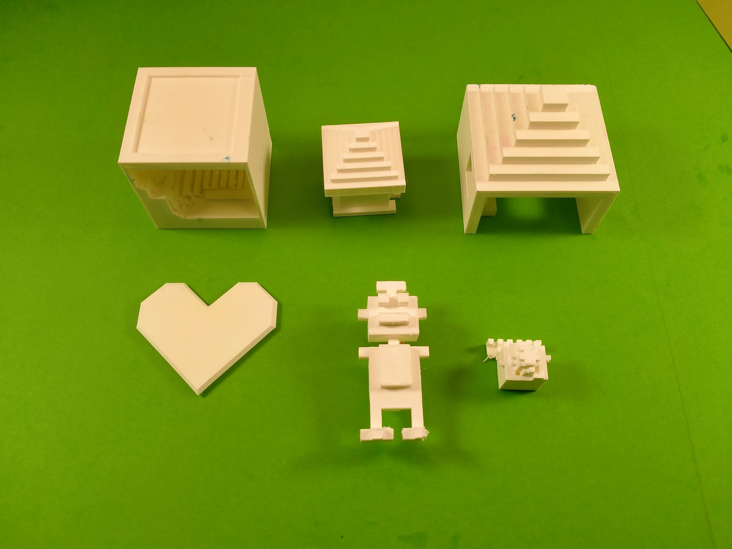 Figurki wykonane na drukarce 3D