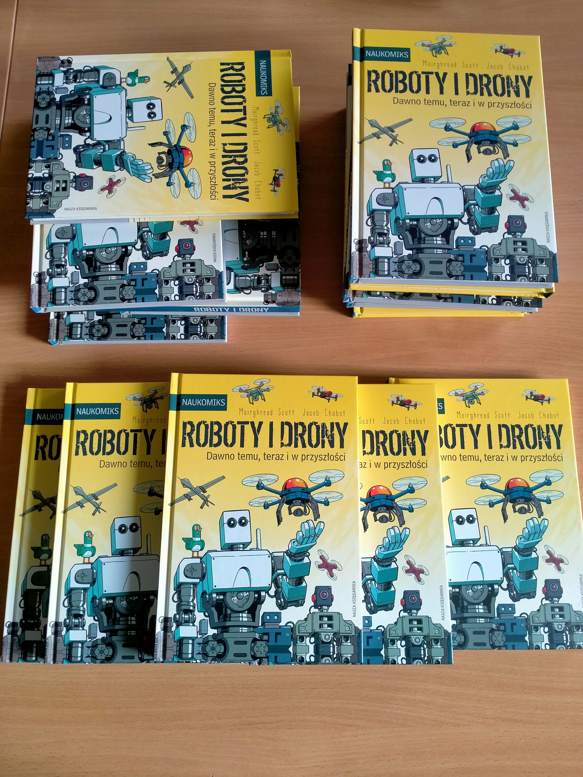 Książki - roboty i drony